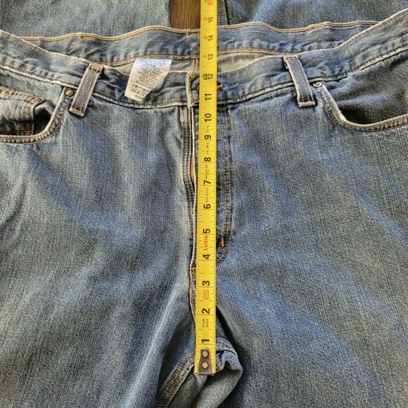 Carhartt Relaxed Fit Denim Blue Jeans Mens 40 X 34 Workwear Denim - Picture 4 of 5